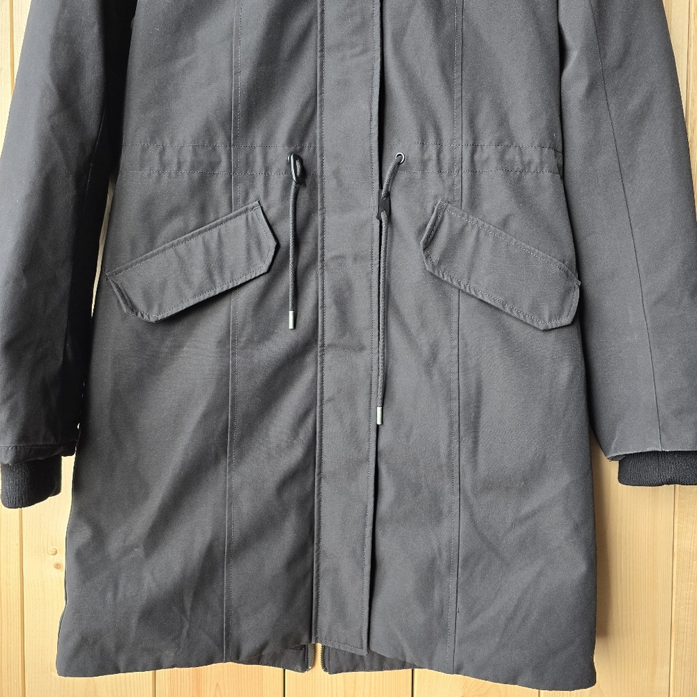 Wilfred Northstar Parka Goose Down Coat Black Womens XS - Picture 3 of 14